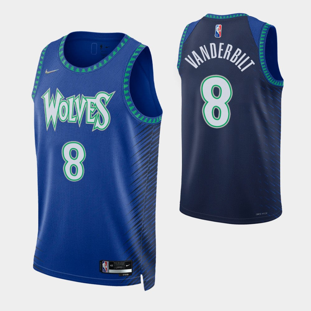 Minnesota Timberwolves blue jersey