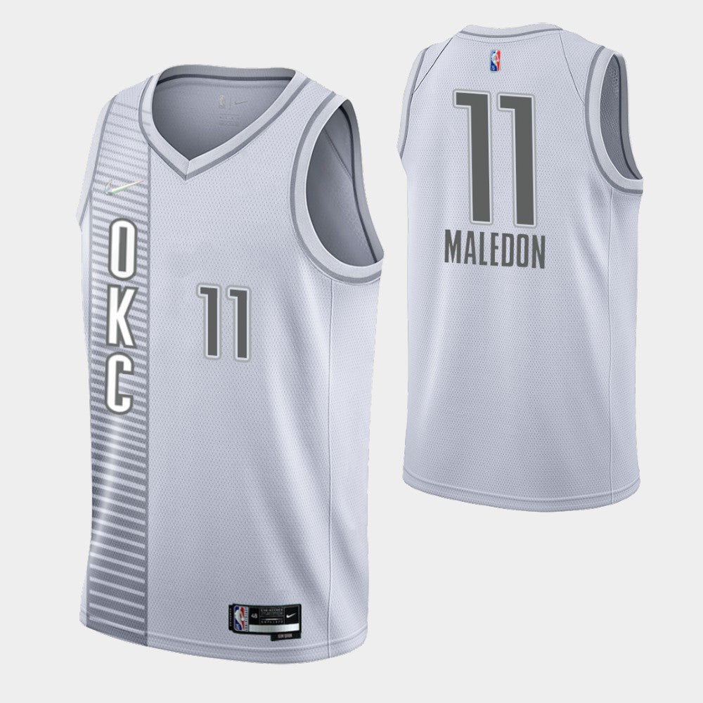Oklahoma City Thunder white jersey