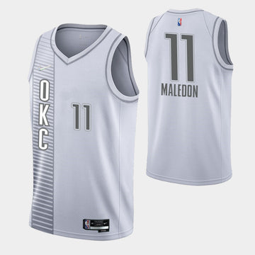 Oklahoma City Thunder white jersey