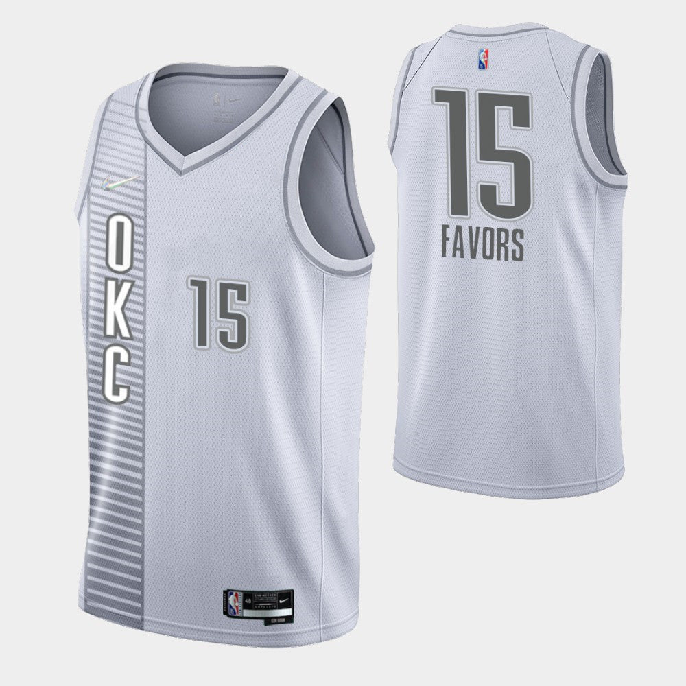 Oklahoma City Thunder white jersey