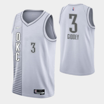Oklahoma City Thunder white jersey