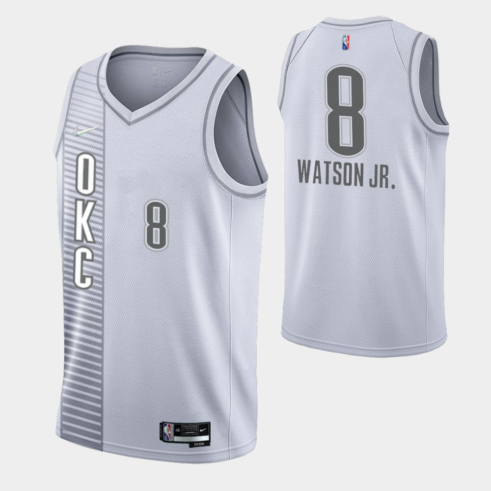 Oklahoma City Thunder white jersey