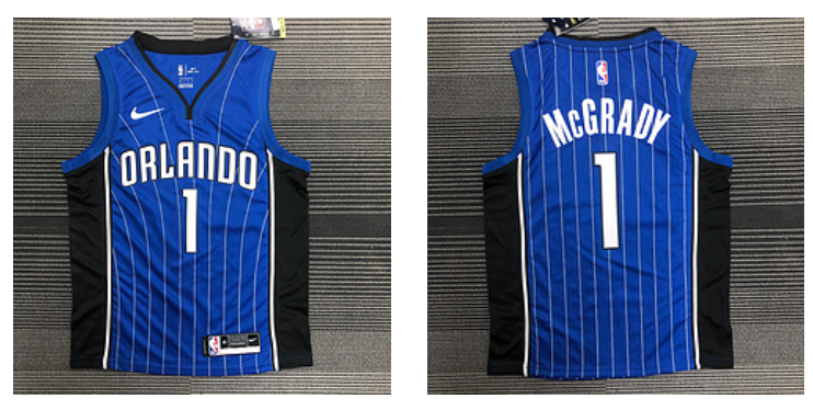Orlando Magic blue jersey