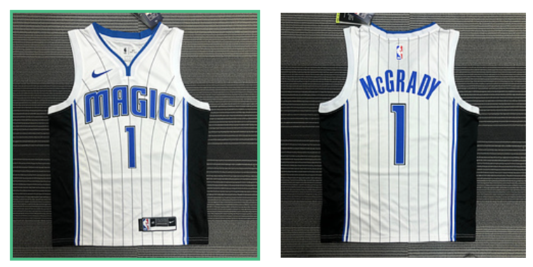 Orlando Magic white jersey