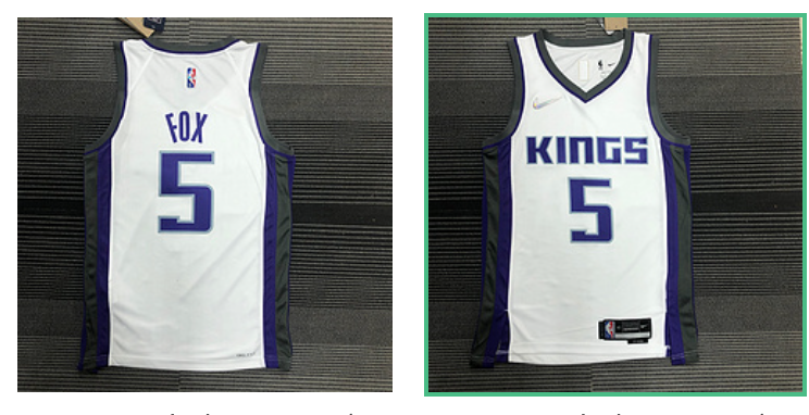 Sacramento Kings white jersey