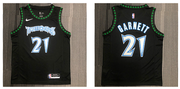 Minnesota Timberwolves black jersey