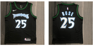 Minnesota Timberwolves black jersey