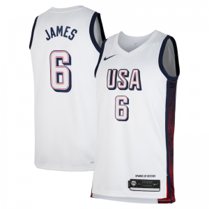 USA Basketball white jersey