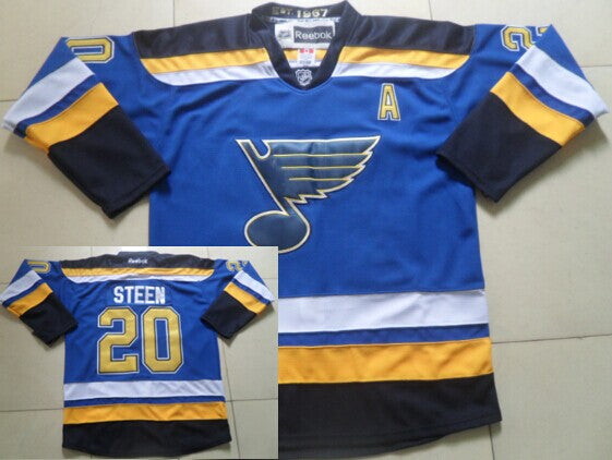 Alexander Steen St. Louis Blues blue jersey