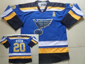 Alexander Steen St. Louis Blues blue jersey