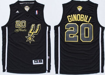 Manu Ginobili Revolution San Antonio Spurs black jersey