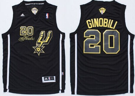Manu Ginobili Revolution San Antonio Spurs black jersey