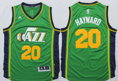 Gordon Hayward Revolution Utah Jazz green jersey