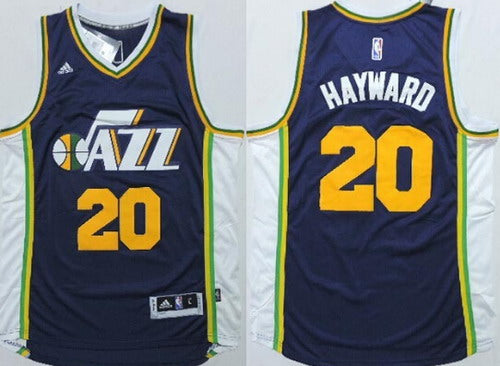 Gordon Hayward Revolution Utah Jazz navy jersey