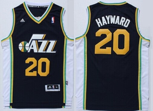 Gordon Hayward Revolution Utah Jazz navy jersey