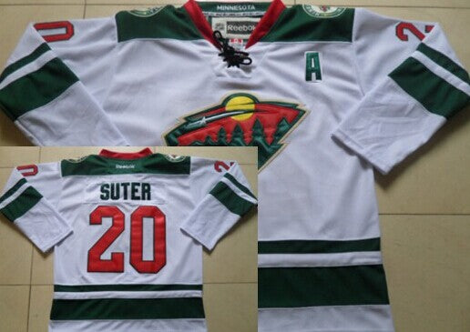 Ryan Suter Minnesota Wild white jersey