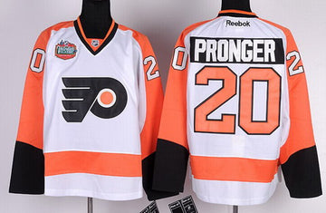 Chris Pronger Philadelphia Flyers white Winter Classic jersey