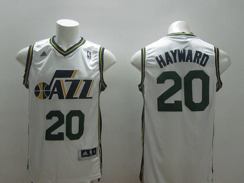 Gordon Hayward Revolution Utah Jazz white jersey