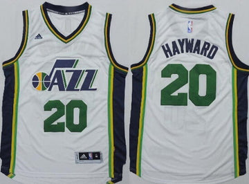 Gordon Hayward Revolution Utah Jazz white jersey