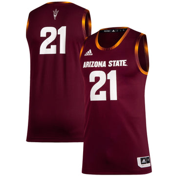 Arizona State Sun Devils maroon jersey