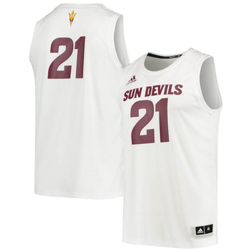 Arizona State Sun Devils white jersey
