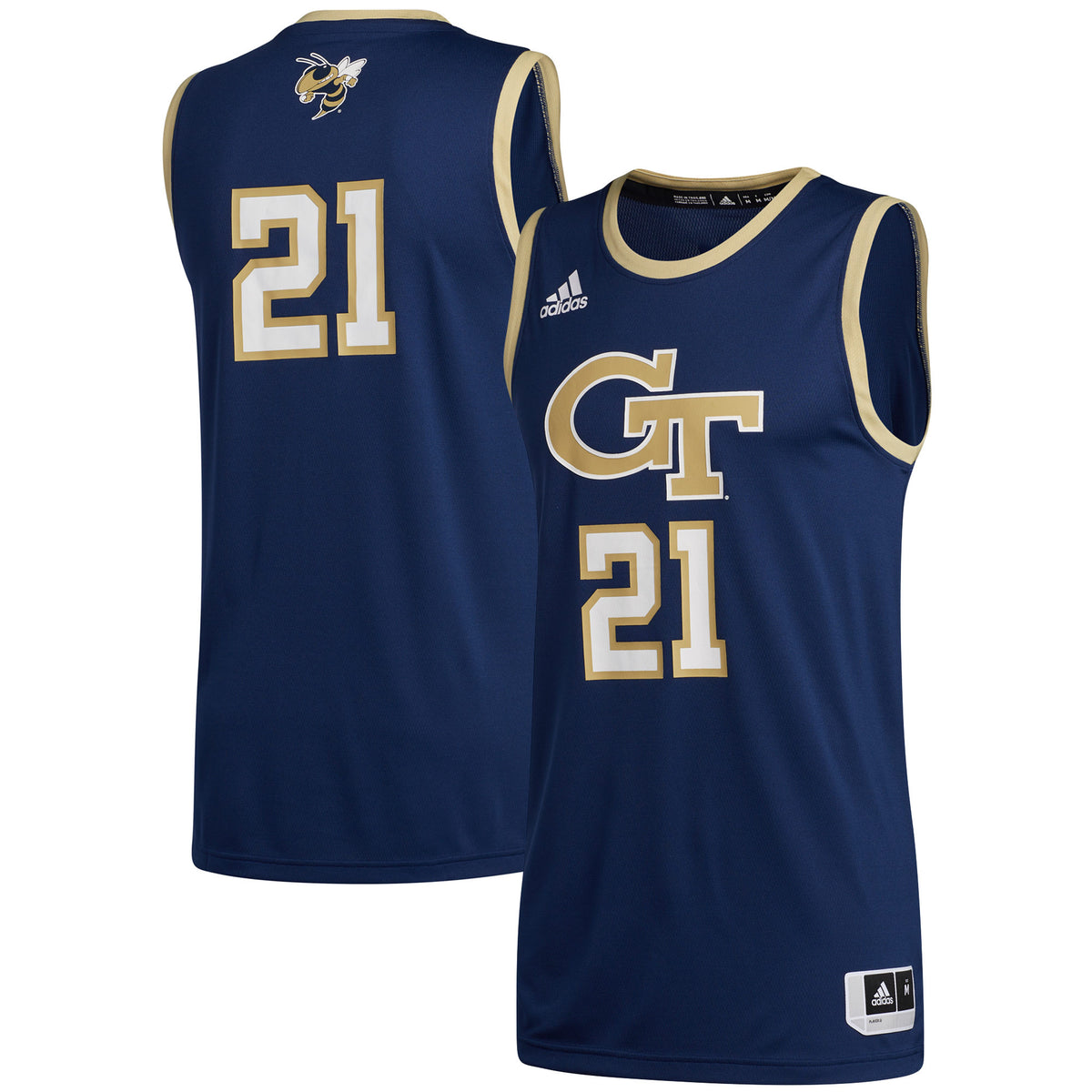 Georgia Tech Yellow Jackets navy jersey