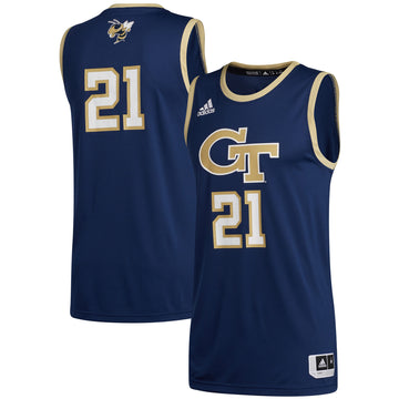 Georgia Tech Yellow Jackets navy jersey