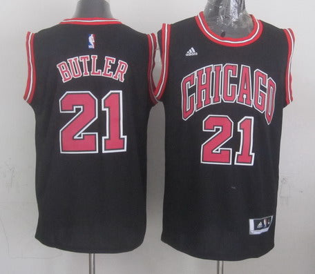 Jimmy Butler Revolution Chicago Bulls black jersey