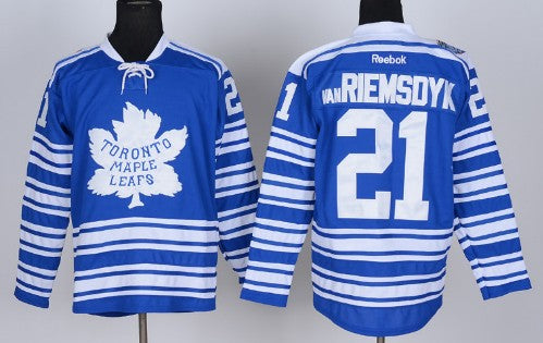 James van Riemsdyk Toronto Maple Leafs blue Winter Classic jersey