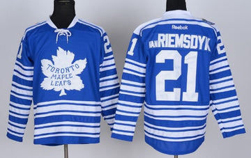 James van Riemsdyk Toronto Maple Leafs blue Winter Classic jersey