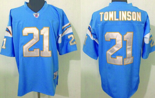 LaDainian Tomlinson Los Angeles Chargers blue Throwback jersey