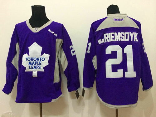 James van Riemsdyk Toronto Maple Leafs purple jersey