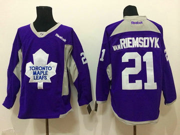James van Riemsdyk Toronto Maple Leafs purple jersey