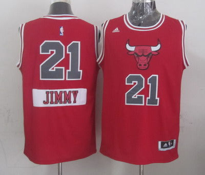 Jimmy Butler Revolution Chicago Bulls red jersey