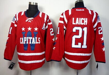 Brooks Laich Washington Capitals red Winter Classic jersey