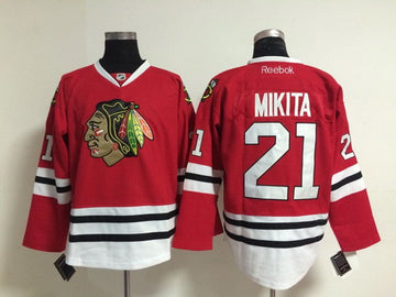 Stan Mikita Chicago Blackhawks red jersey