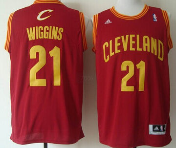 Andrew Wiggins Revolution Cleveland Cavaliers red jersey