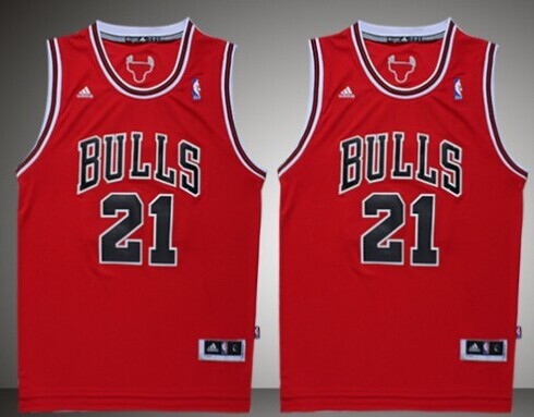Jimmy Butler Revolution Chicago Bulls red jersey