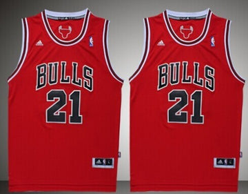Jimmy Butler Revolution Chicago Bulls red jersey
