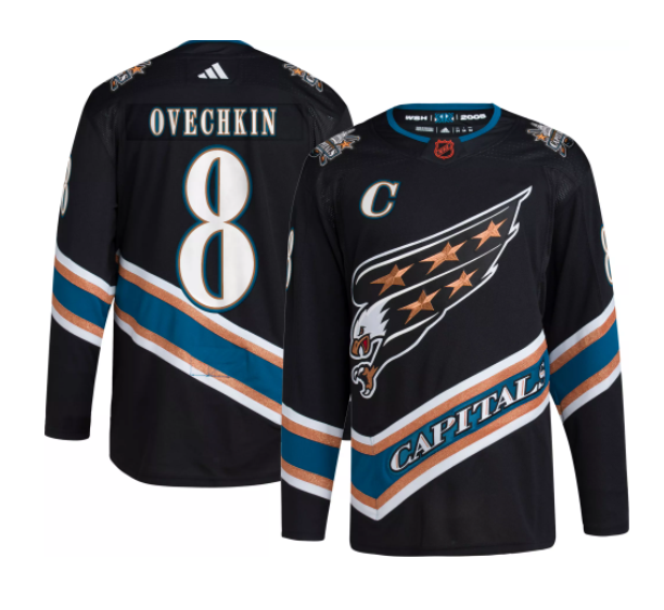 Washington Capitals Reverse Retro jersey