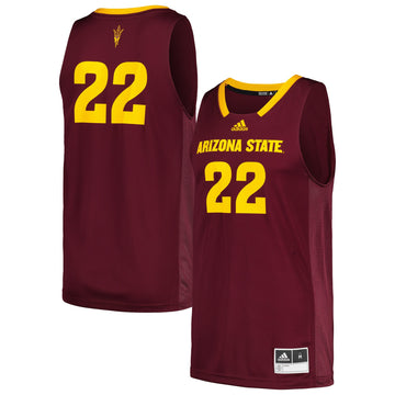 Arizona State Sun Devils maroon jersey