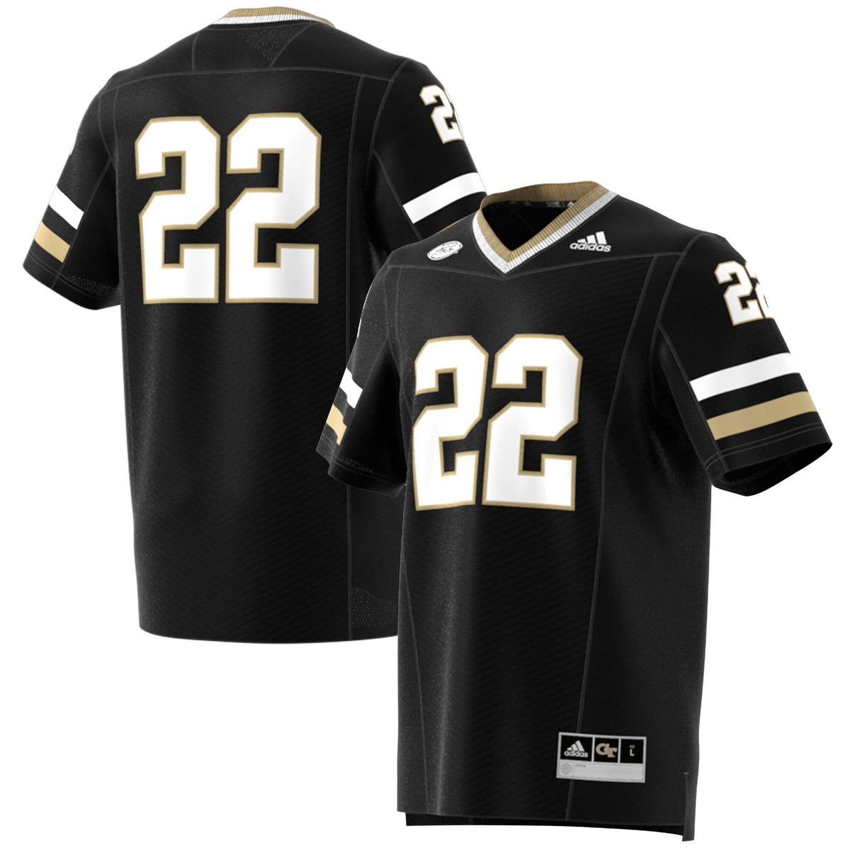 Strategy Georgia Tech Yellow Jackets black jersey
