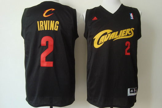 Kyrie Irving Cleveland Cavaliers black Fashion jersey