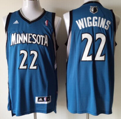 Andrew Wiggins Revolution Minnesota Timberwolves blue jersey