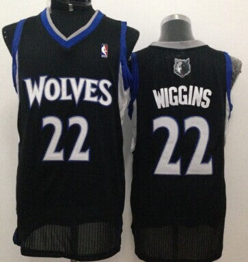 Andrew Wiggins Minnesota Timberwolves black jersey