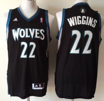 Andrew Wiggins Revolution Minnesota Timberwolves black jersey