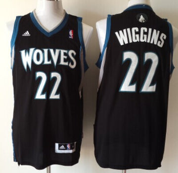 Andrew Wiggins Revolution Minnesota Timberwolves black jersey