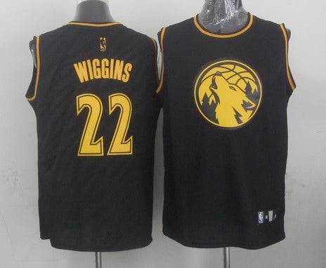 Andrew Wiggins Revolution Minnesota Timberwolves black jersey