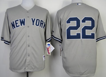 Jacoby Ellsbury New York Yankees gray jersey