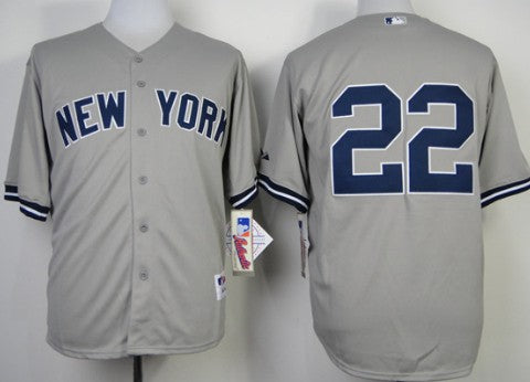 Jacoby Ellsbury New York Yankees gray jersey